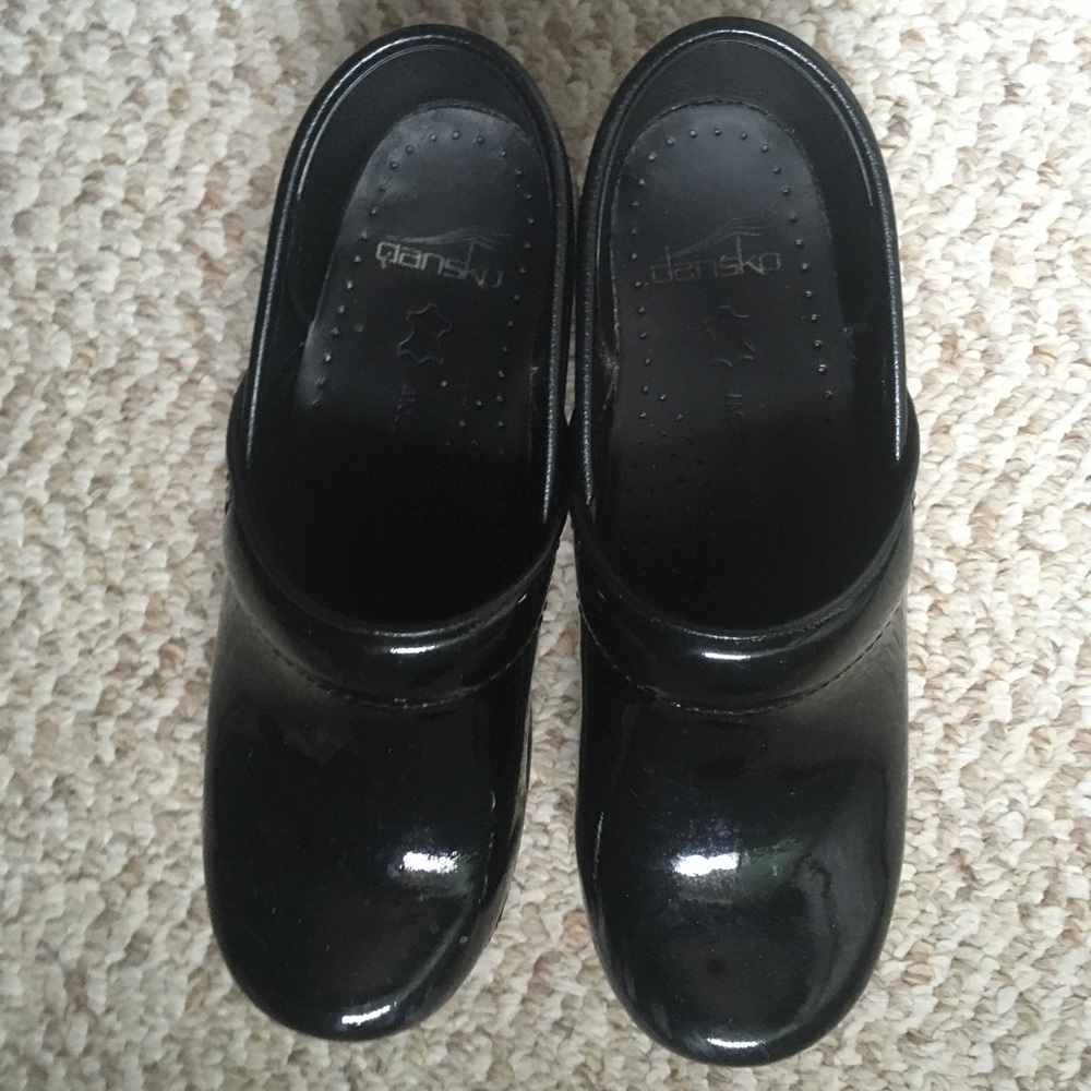 Dansko Black Glossy shoes